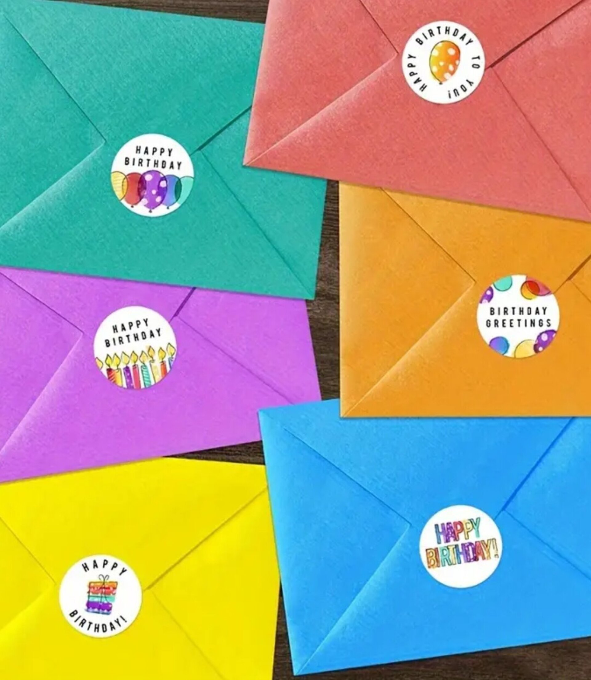 Pegatinas Premium 10 Unidades Cumpleaños - 5