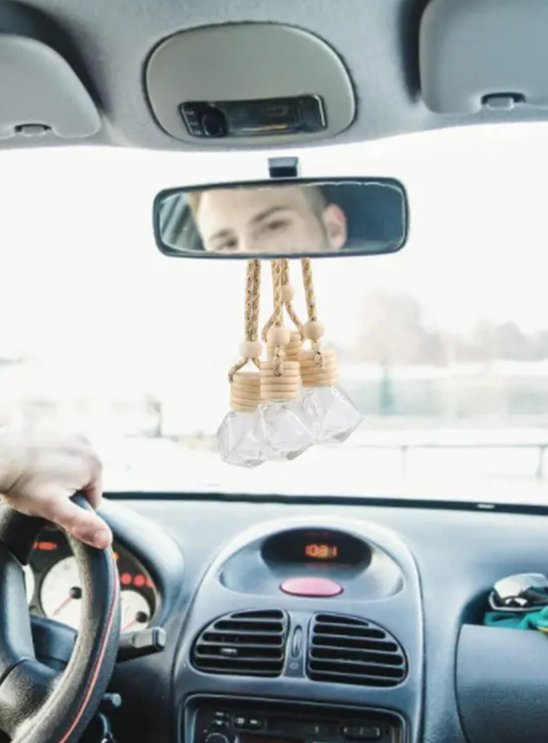 Ambientador Coche 10mll Cristal Pentágono - 3