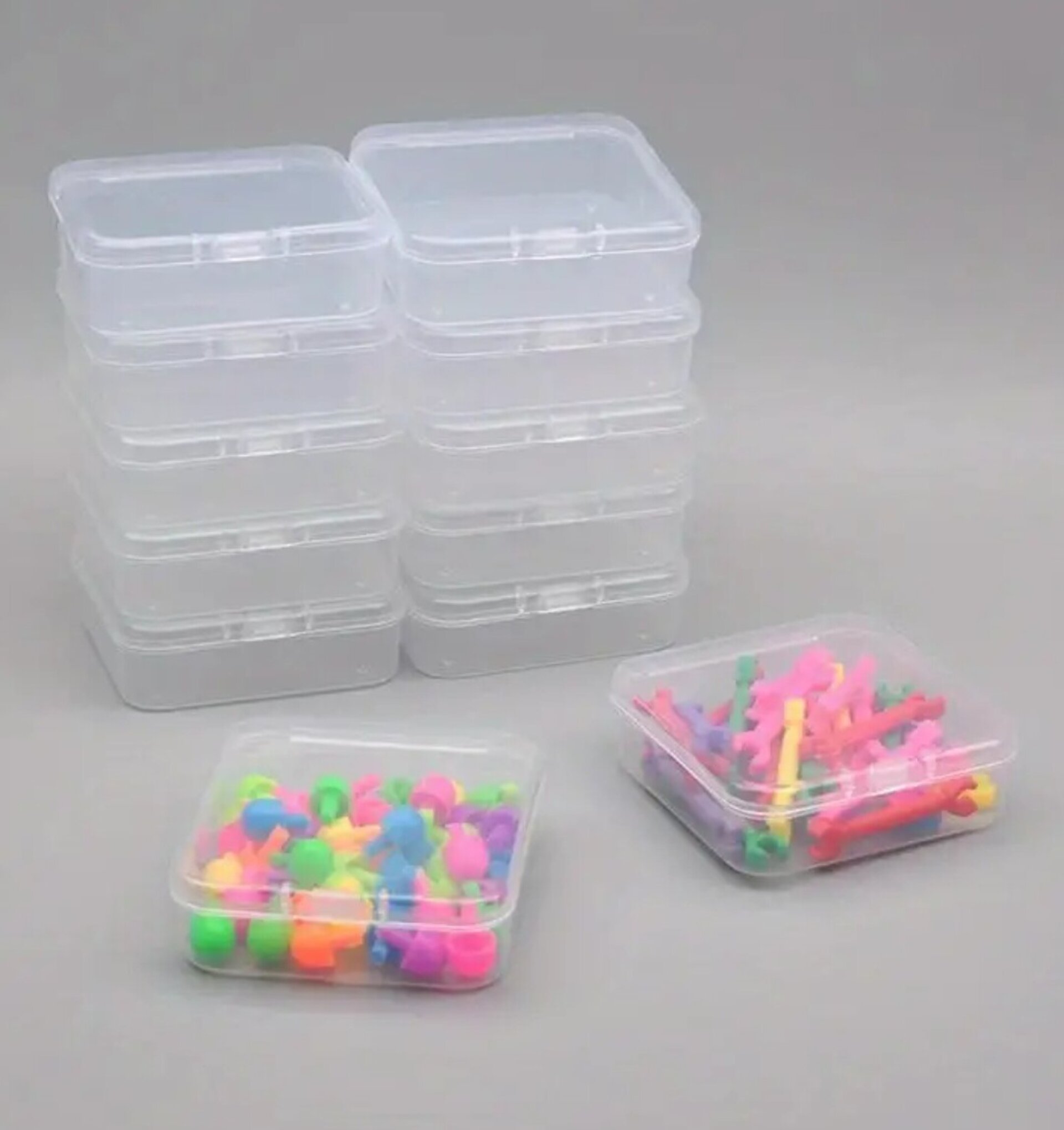 Cajas Plastico Regalos 43x43x20 Transparente - 9