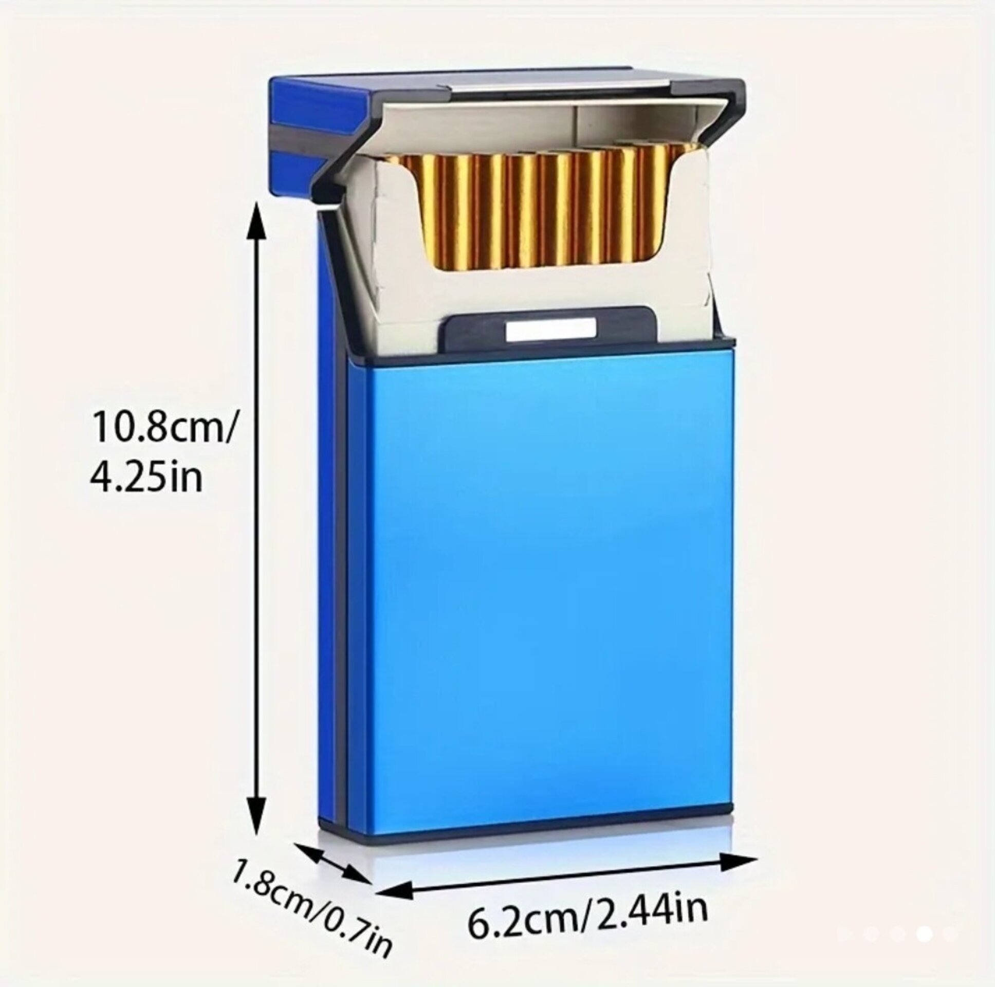 Envases Para Tabaco Y Perfumes Gris Fino - 2