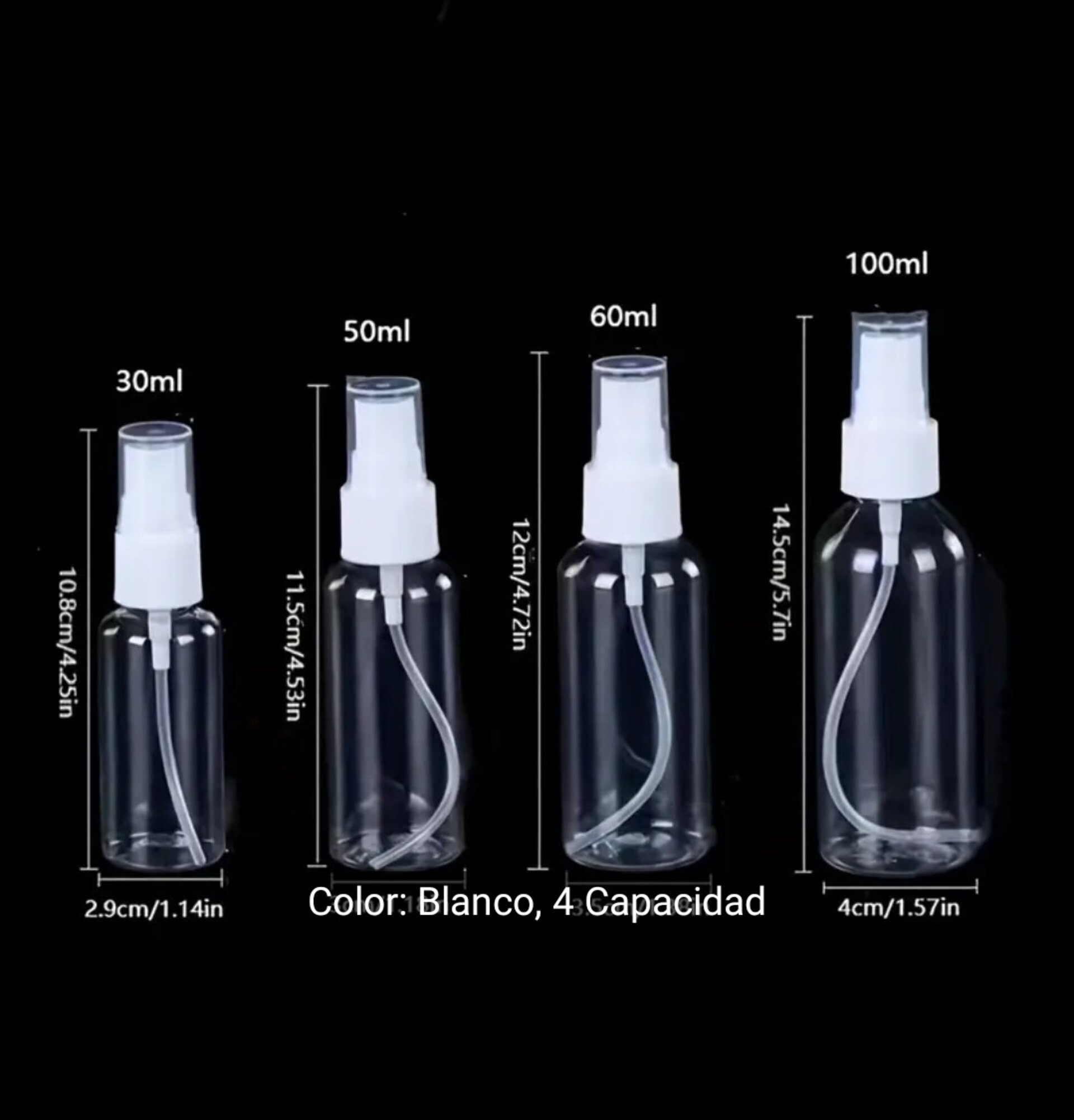 Envase Perfume 100mll Transparente - 3