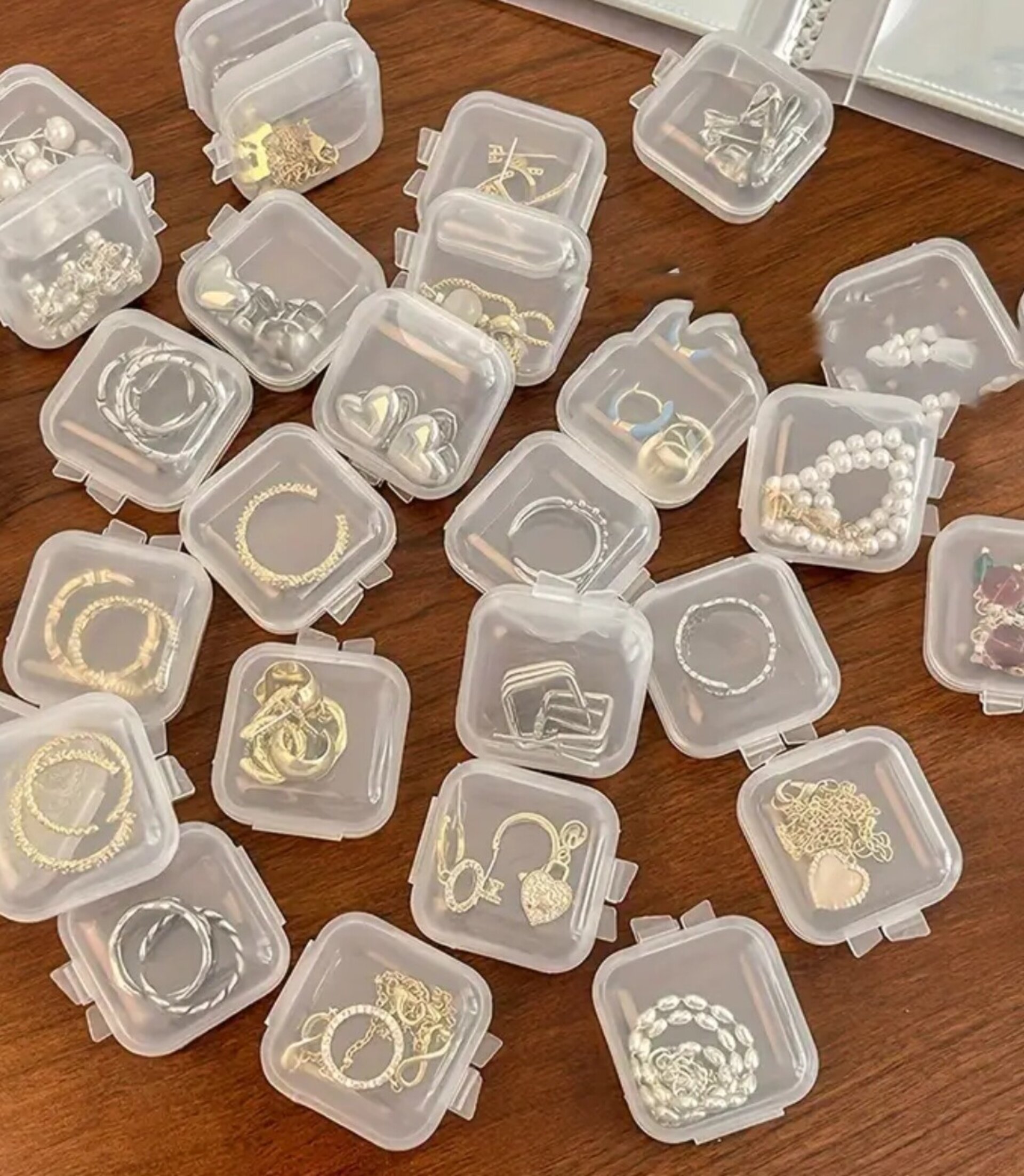 Cajas Plastico Para Regalos 3,5x3,8x1,7 - 5