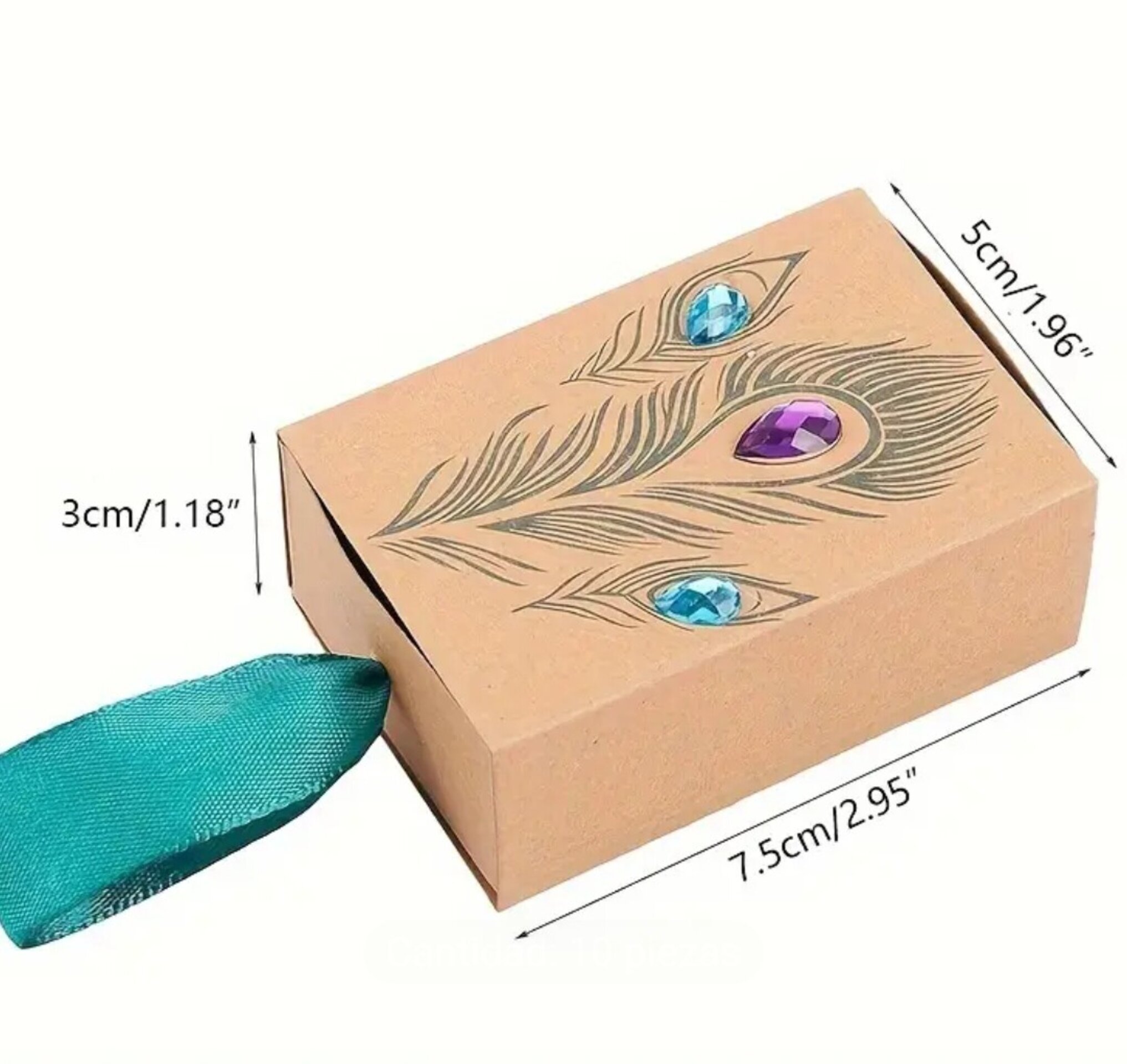 Caja Para Regalos Deluxe 75x50x30 Carne - 1