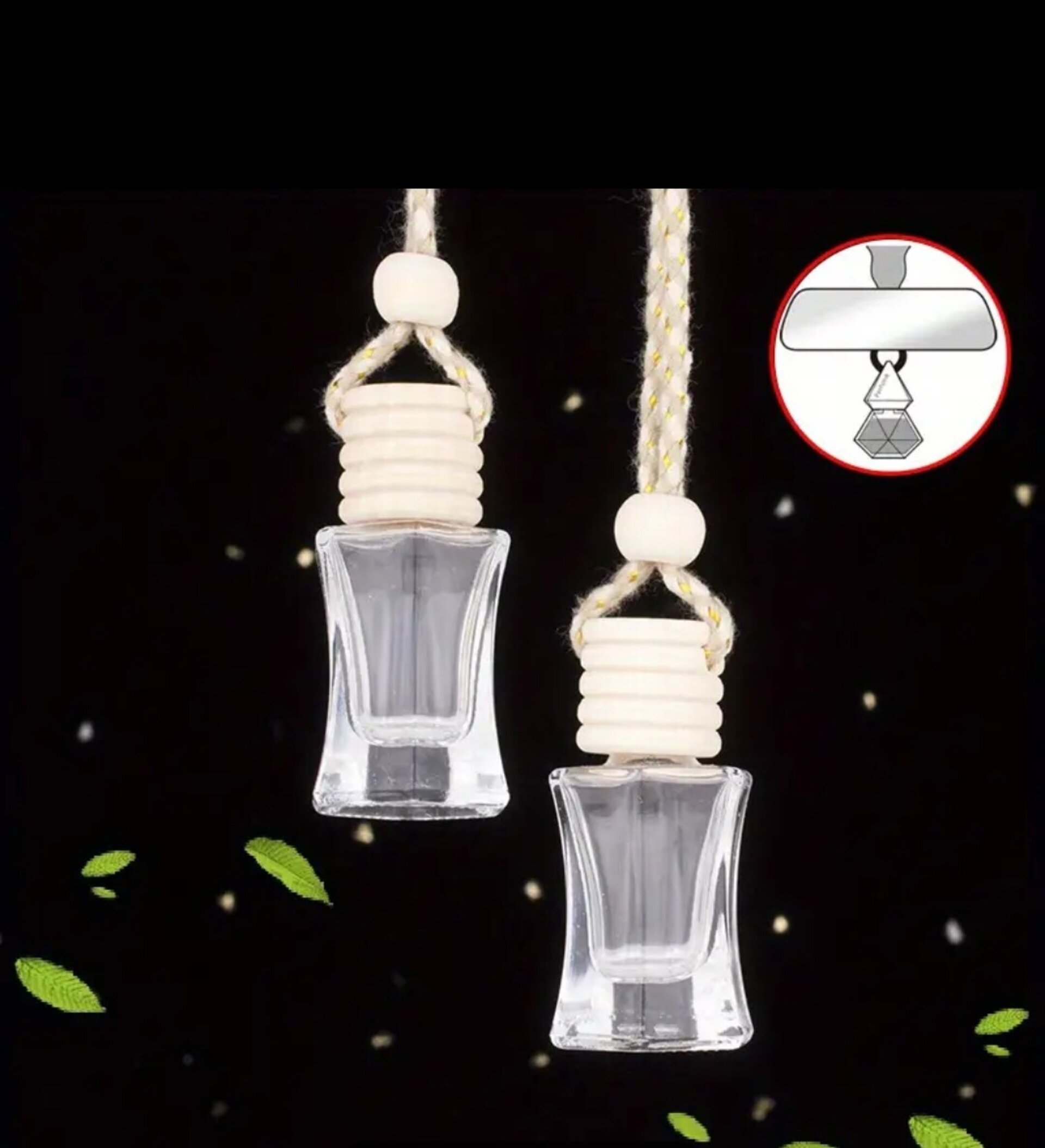 Ambientador Coche 10mll Cristal Hexagonal - 8