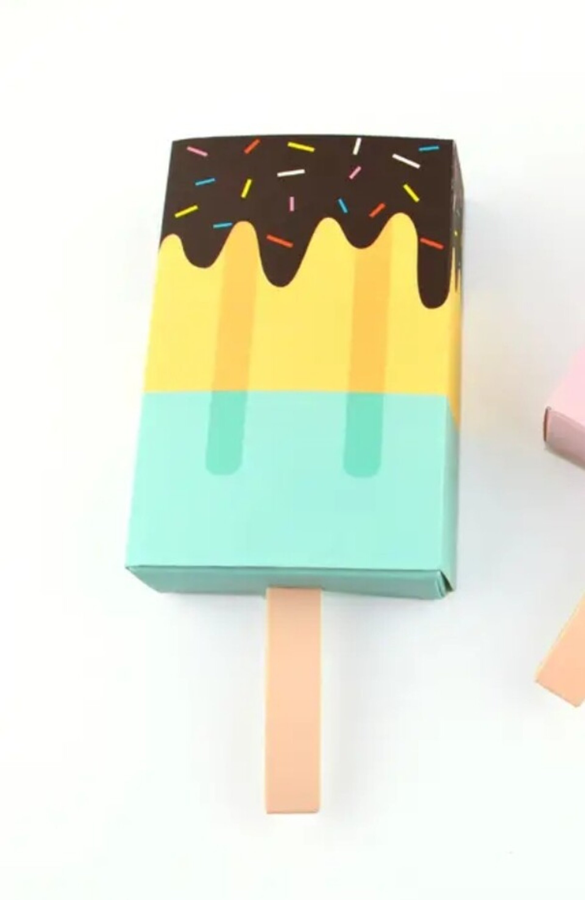 Caja Para Regalos Polo 102x67x27 Tricolor - 4