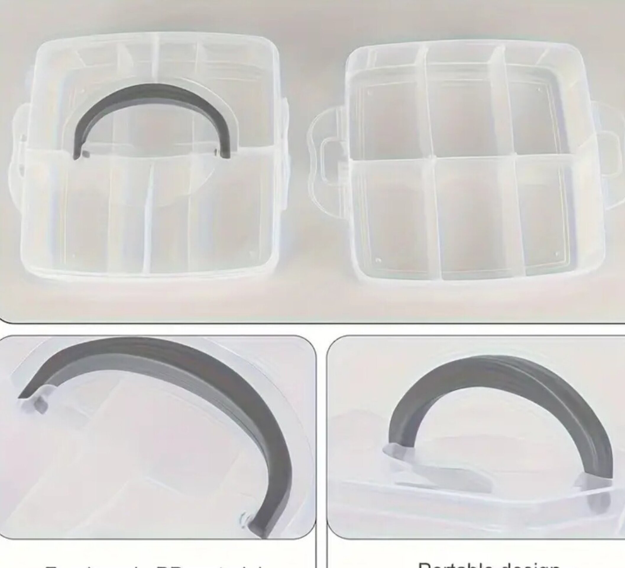 Joyero Portátil Cuadrado - 3