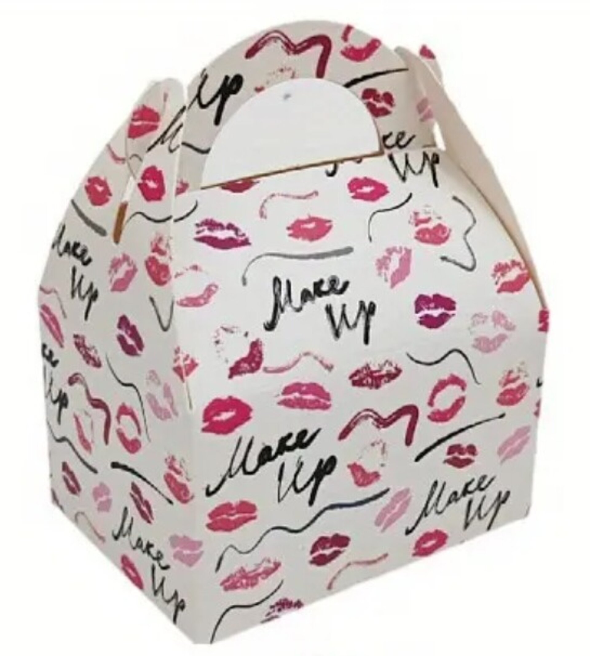 Caja Para Regalos 8x6x5 Labios Mini - 1