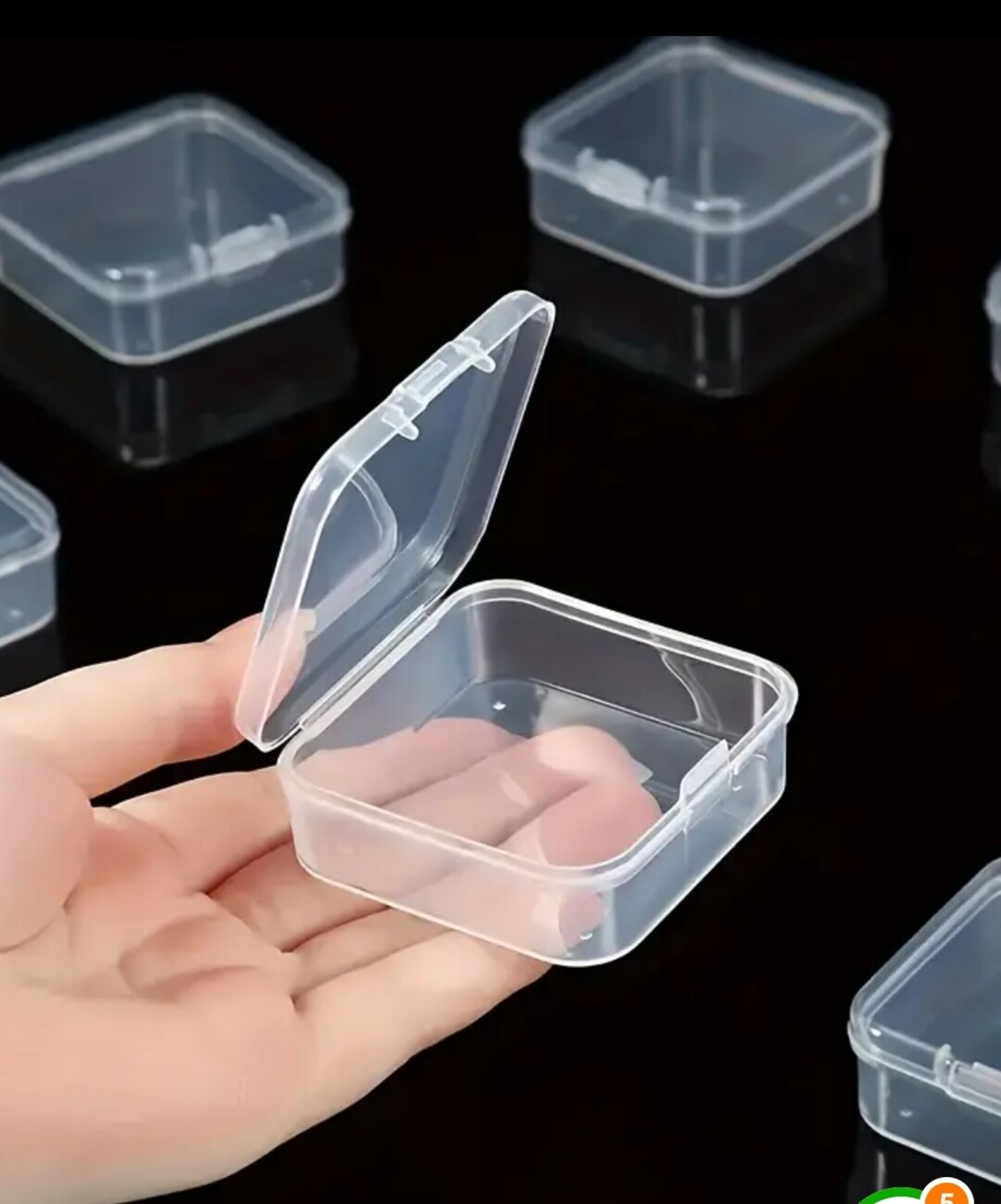 Cajas Plastico Regalos 43x43x20 Transparente - 7