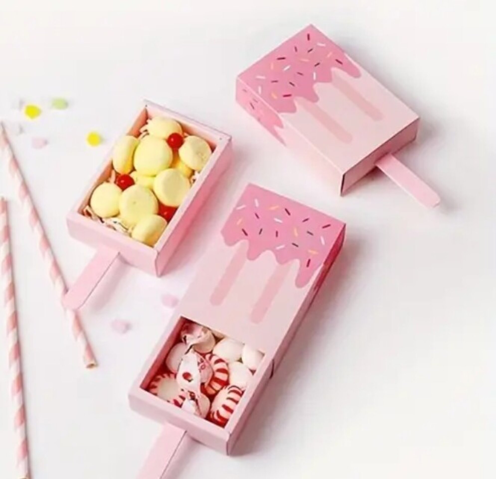 Caja Para Regalos Polo 102x67x27 Rosa - 12