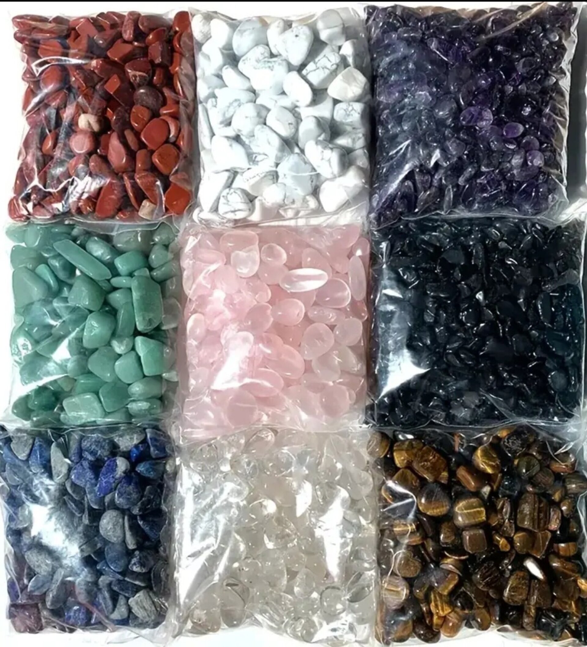 Piedras Cristal Opalo Blanco 5G - 2