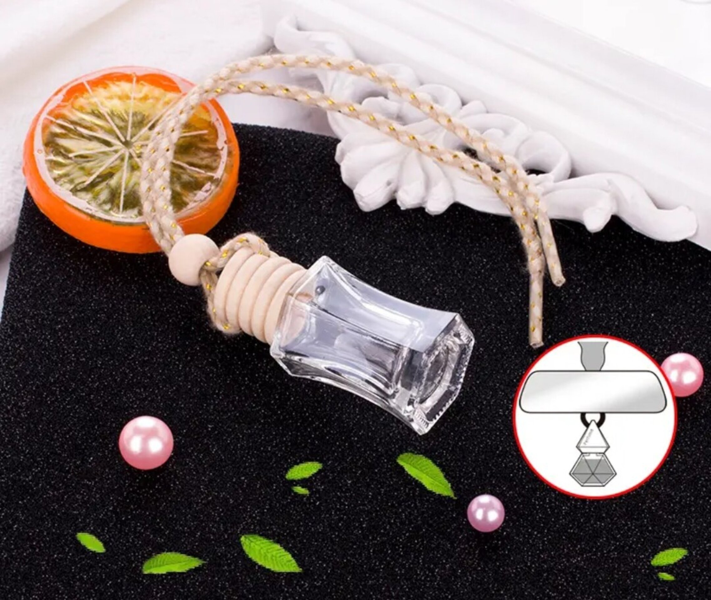 Ambientador Coche 10mll Cristal Hexagonal - 5