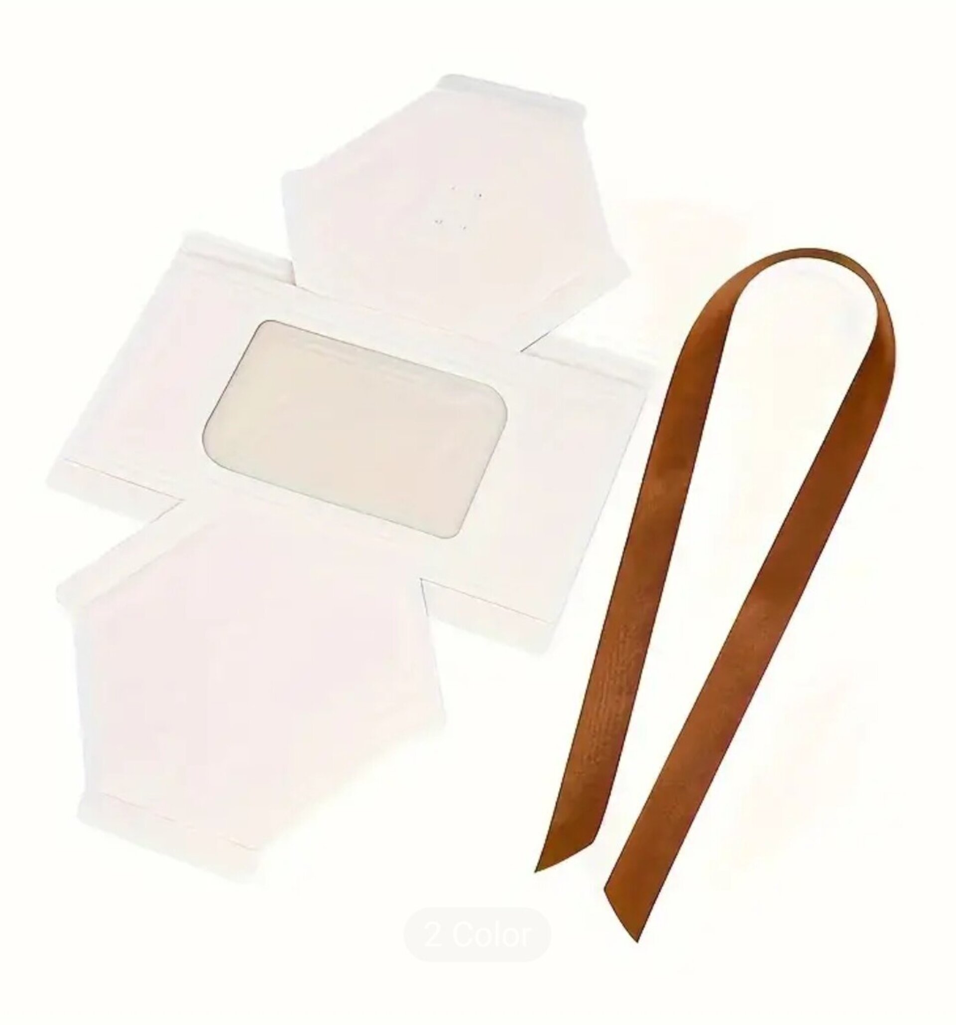 Caja Para Regalos Blanca 10x10x10 - 4