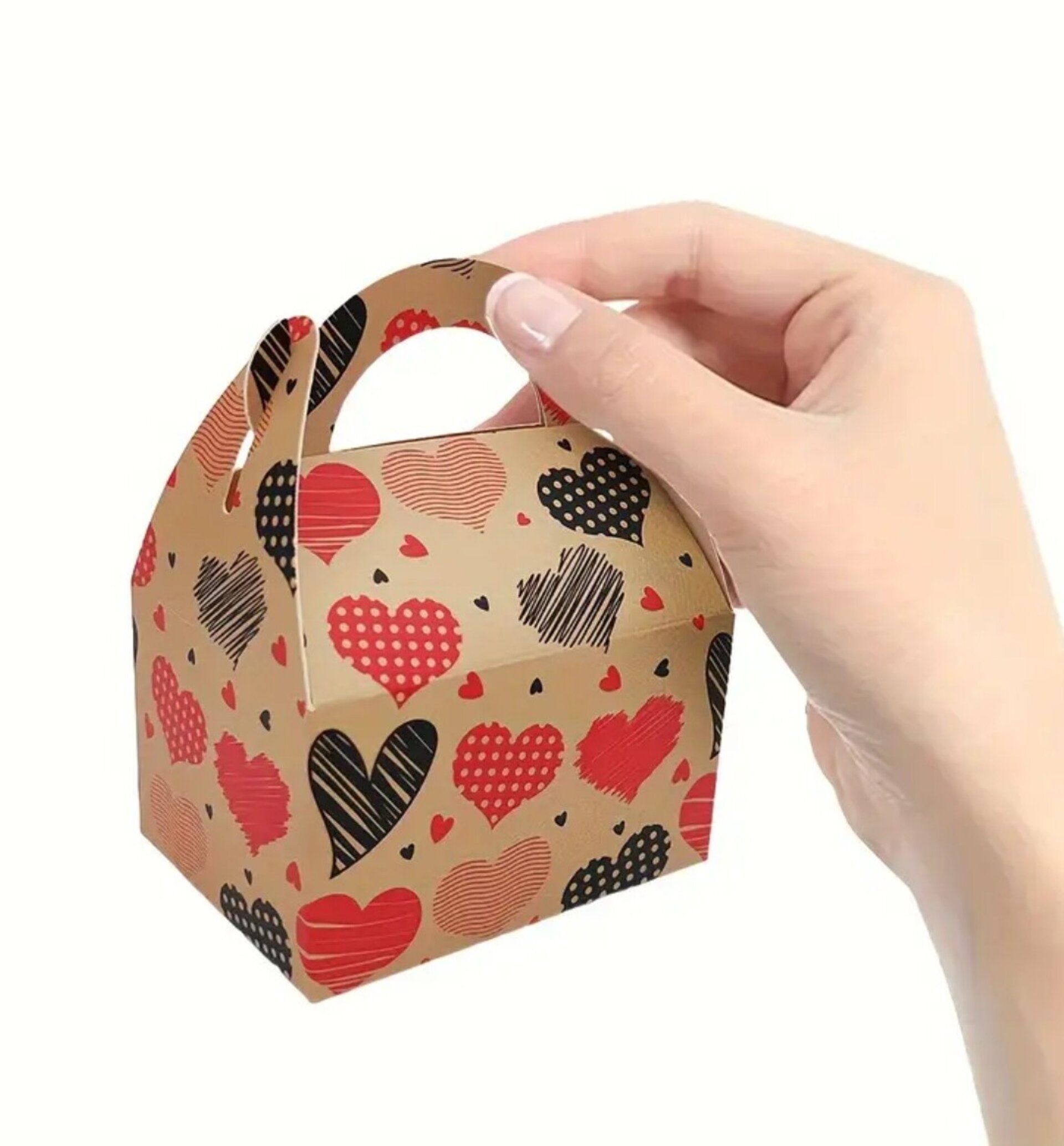 Caja Para Regalos 8x6x5 Corazon1 - 2