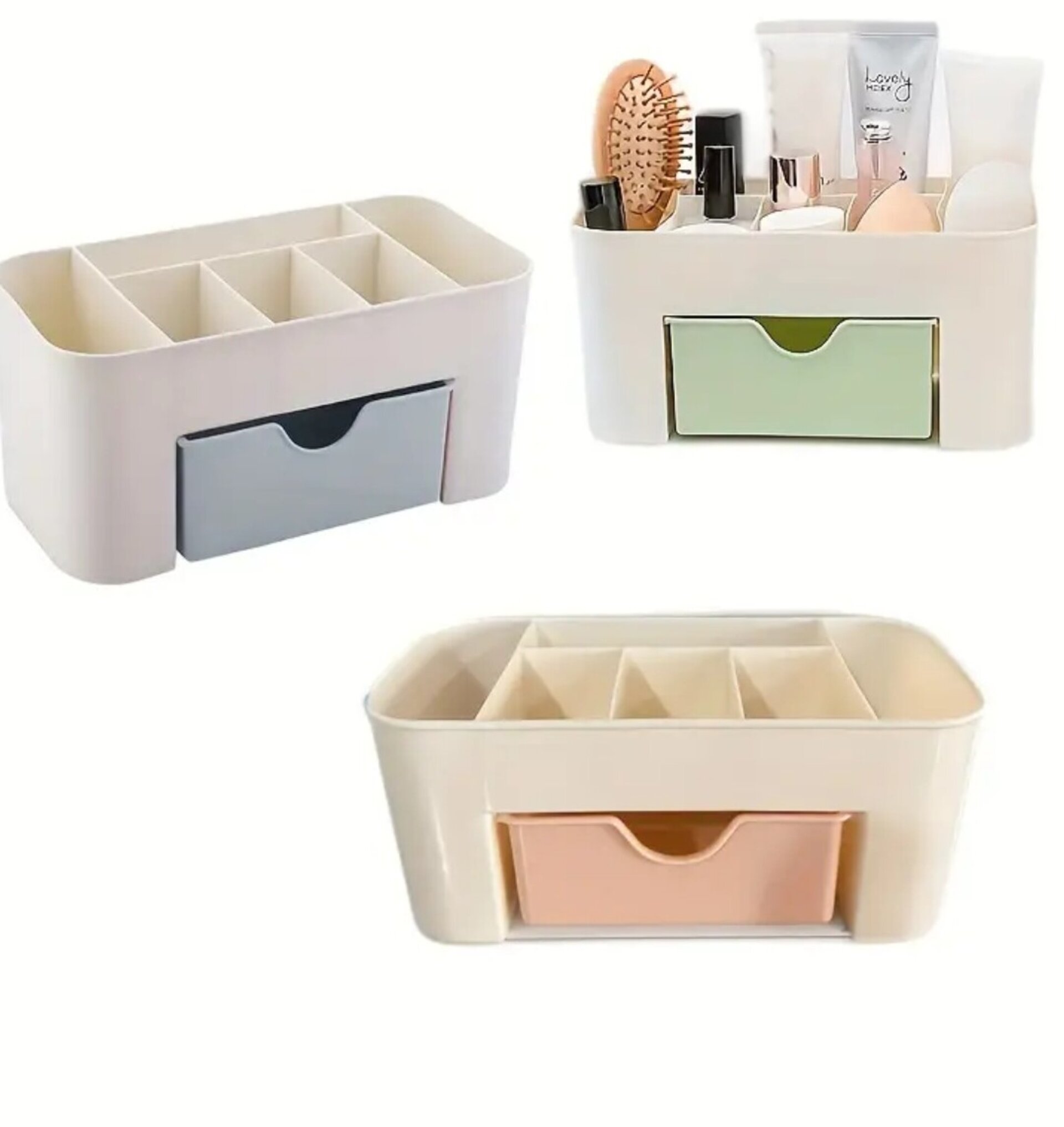 Organizador Con Cajón Verde - 5