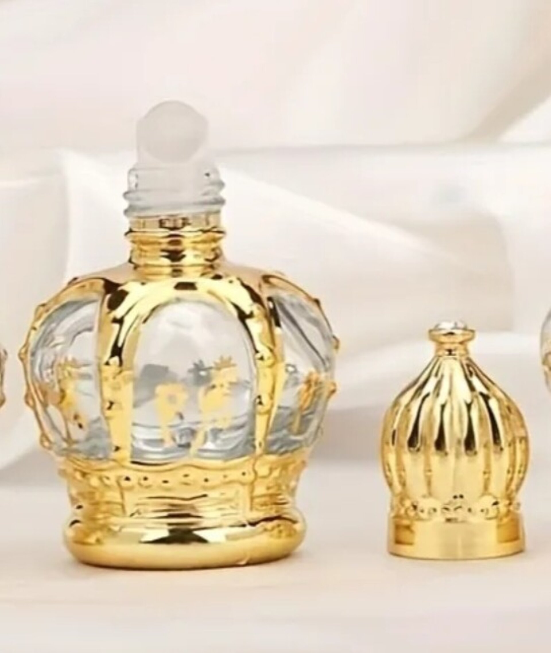 Envase Perfume 15mll Vintage con bola - 5