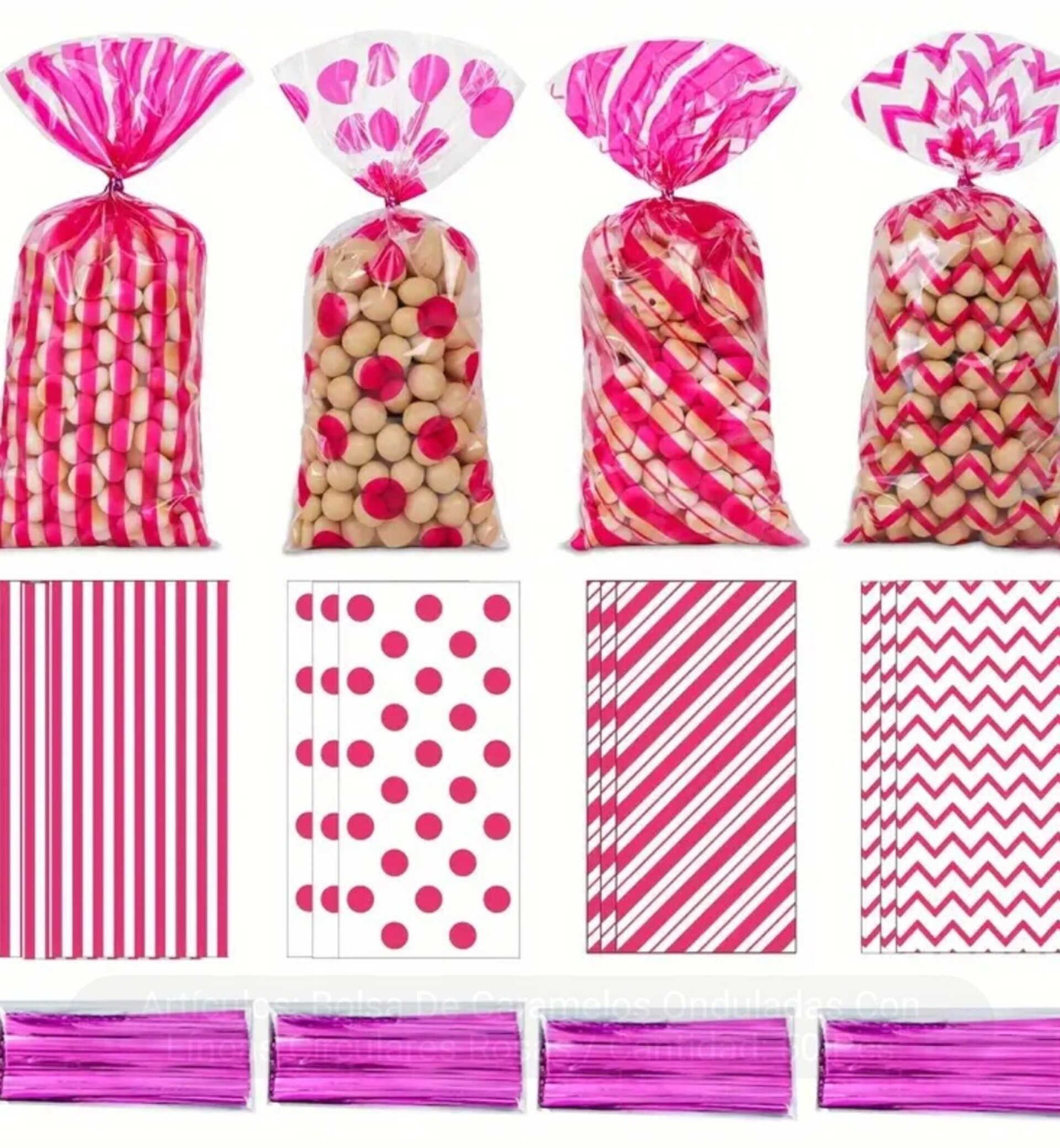 Bolsa Redonda Rosa 125x27 - 6