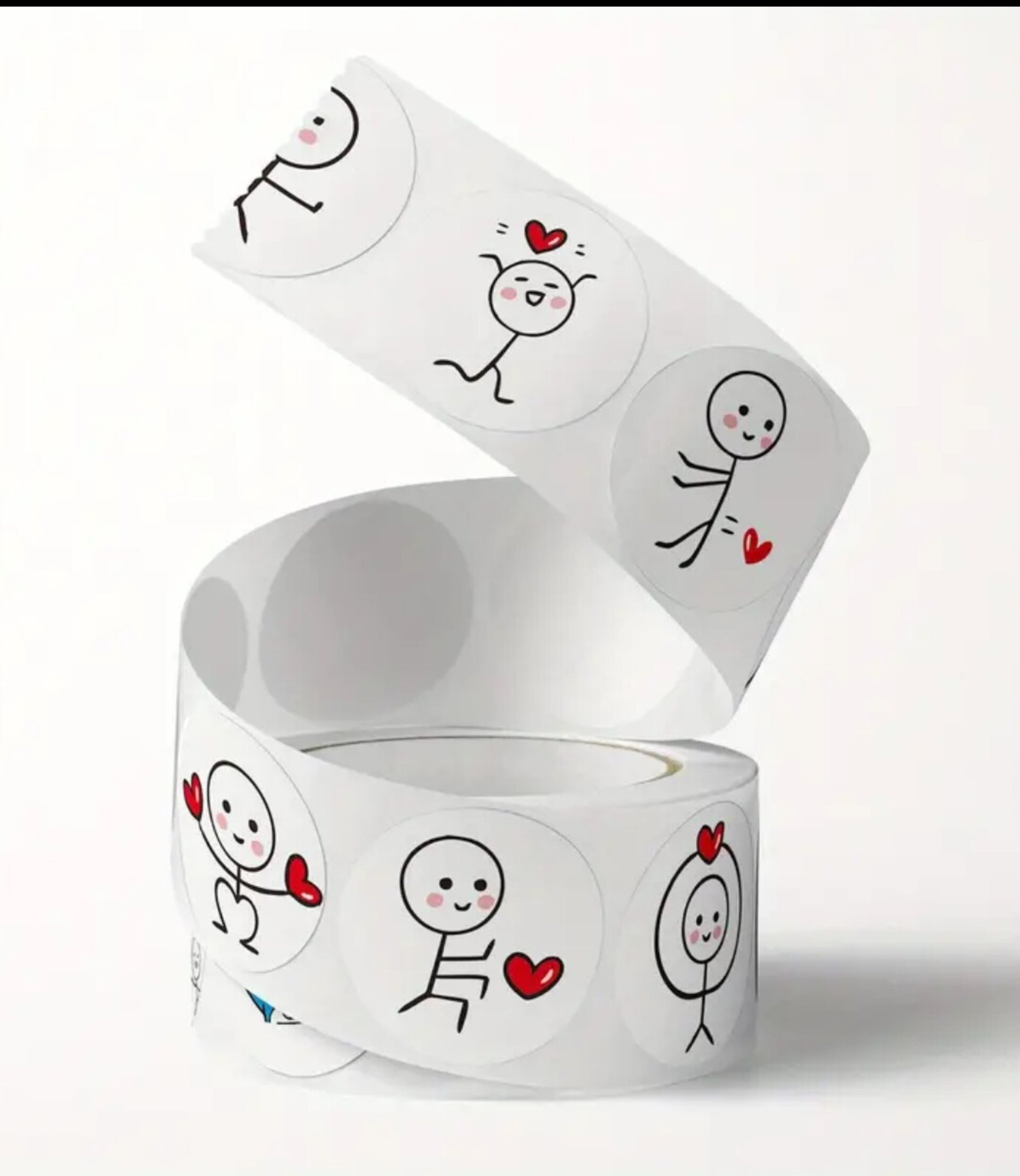 Pegatinas Premium 10 Unidades Blanco - 2