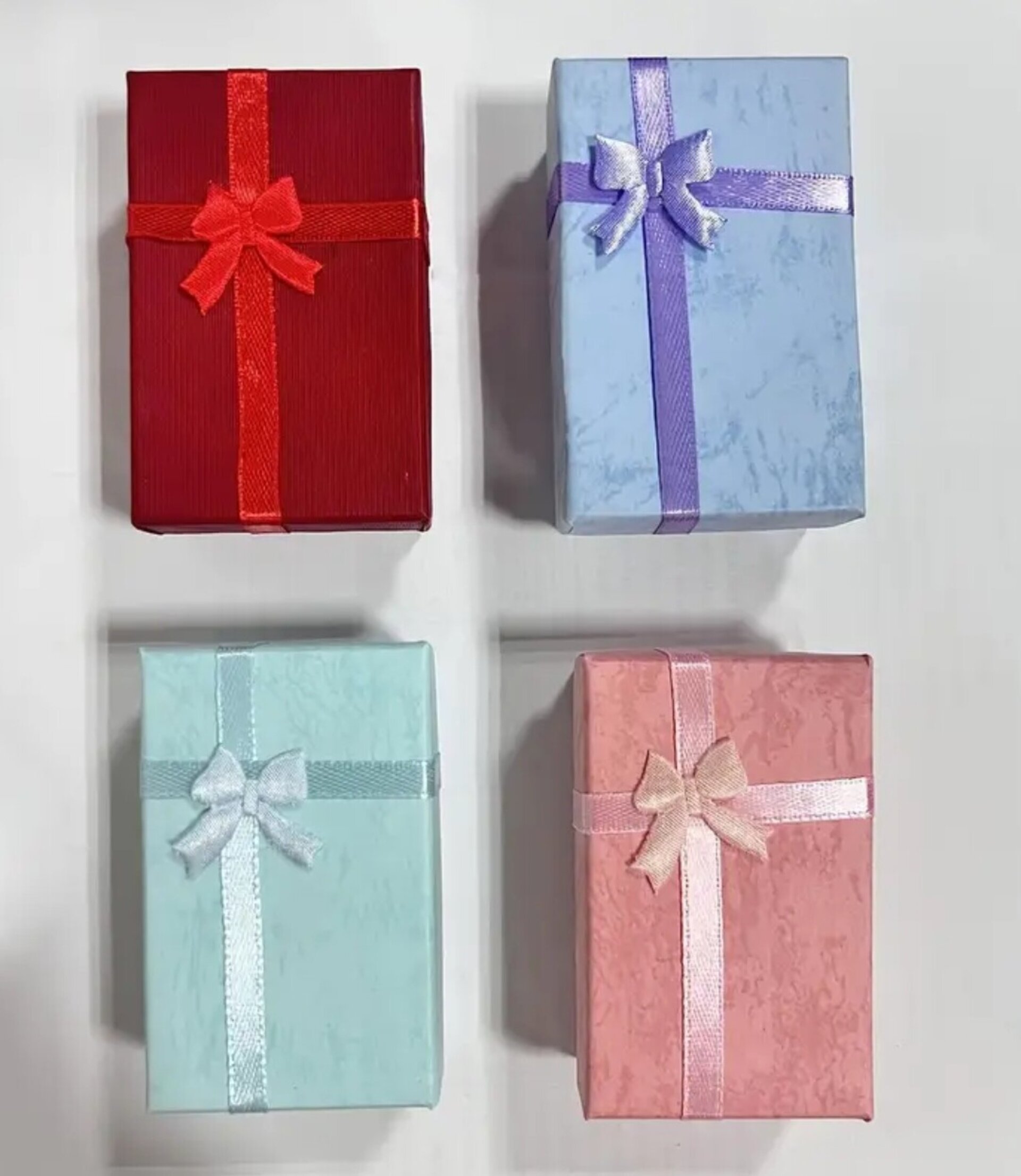 Caja Para Regalos Lazo 80x50x27 Azul - 6