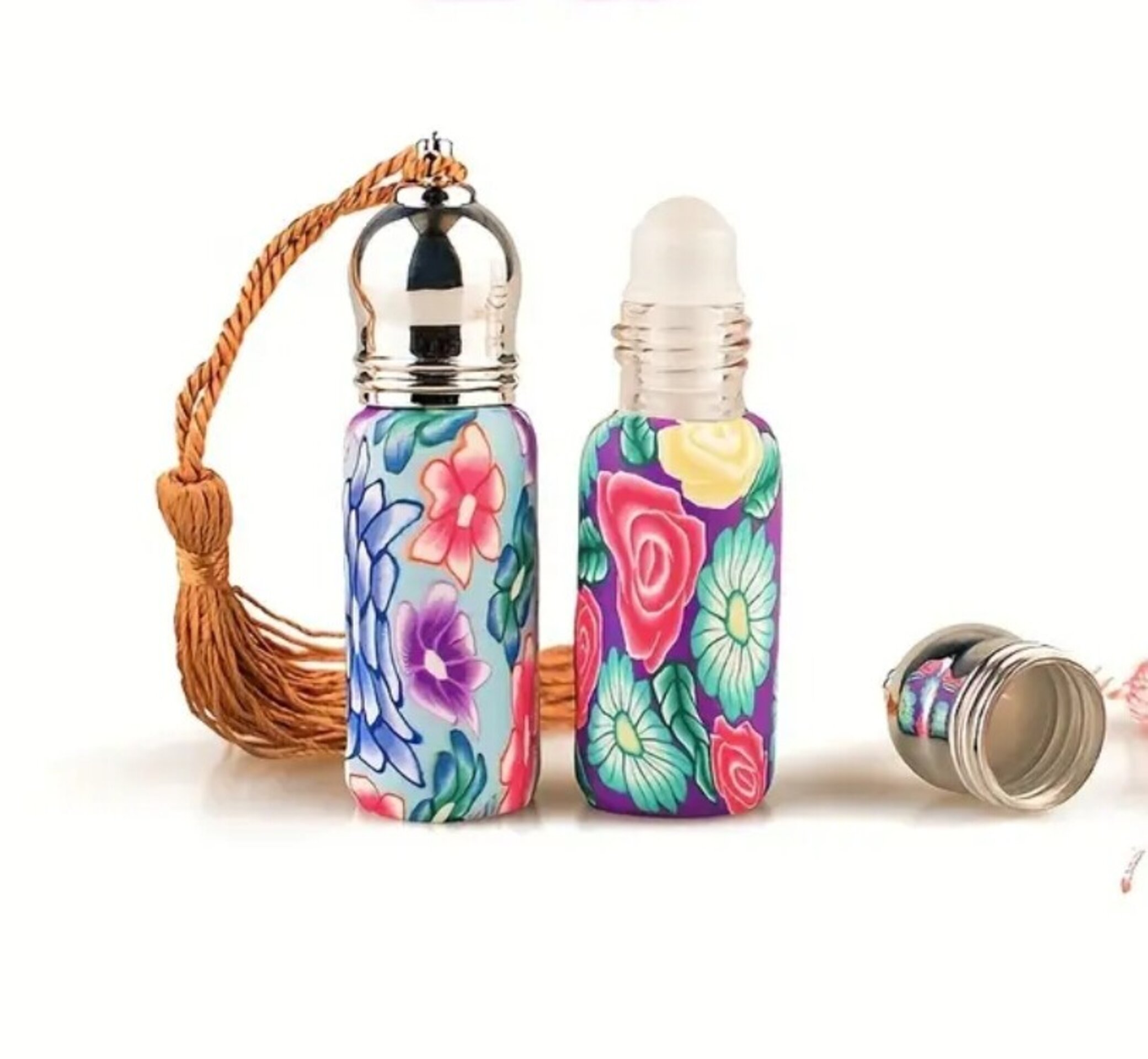 Envase Perfume 10mll Cristal Fantasia con bola - 4