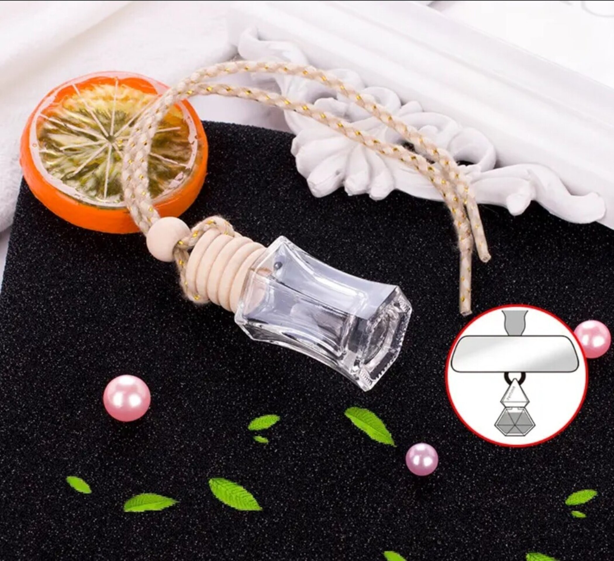 Ambientador Coche 10mll Cristal Hexagonal - 7