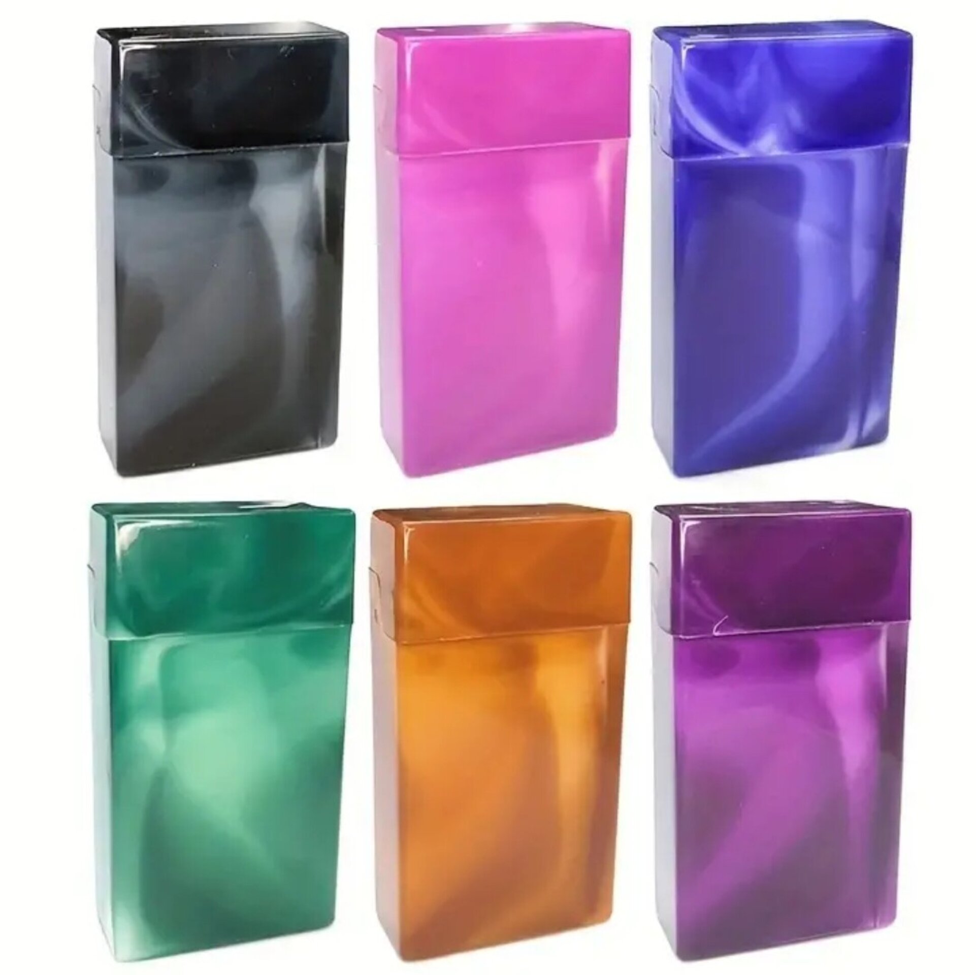 Envases Para Tabaco Y Perfumes Negro - 3