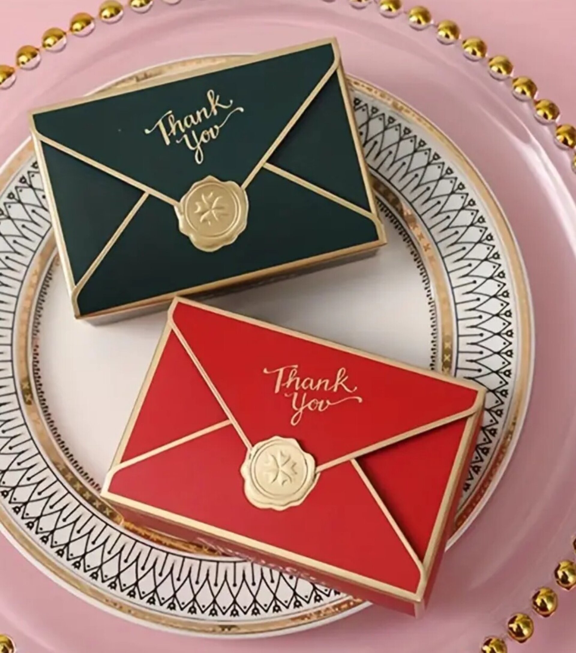 Caja Para Regalos Lazo 105x70x35 Roja - 6