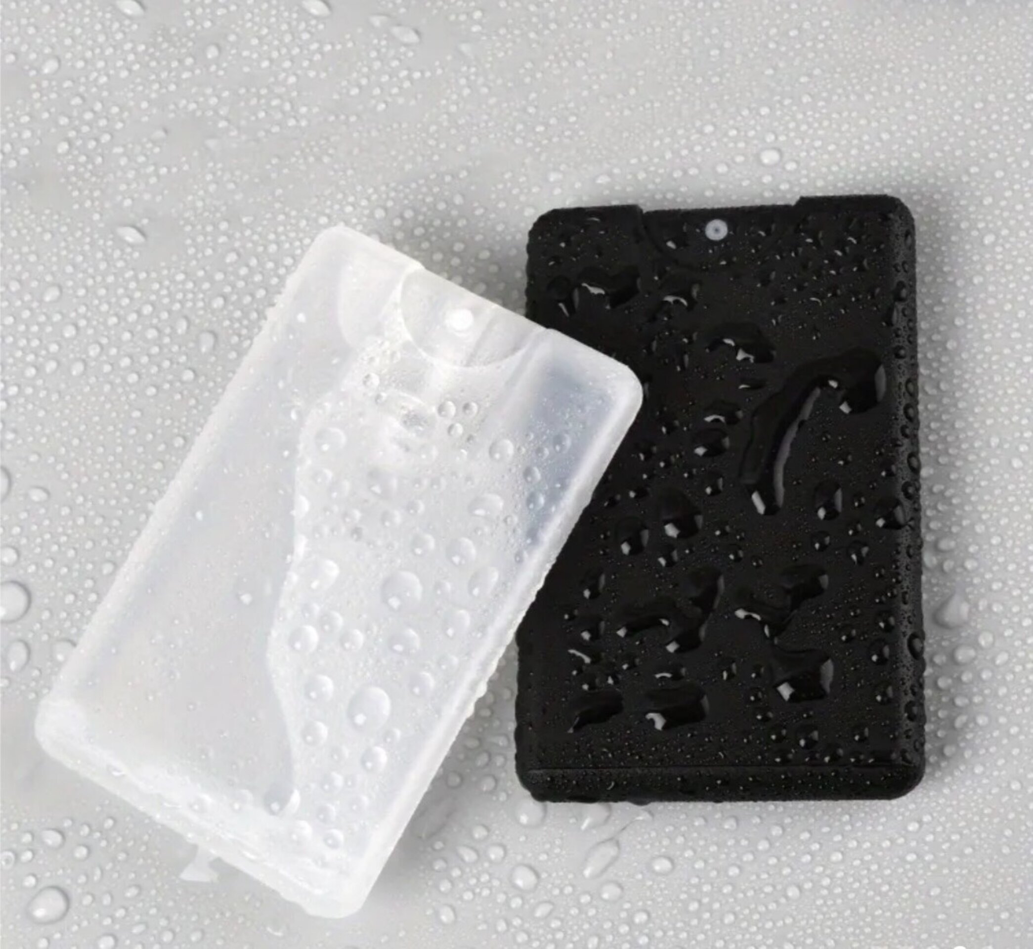 Envase Perfume Tarjeta Negro - 3