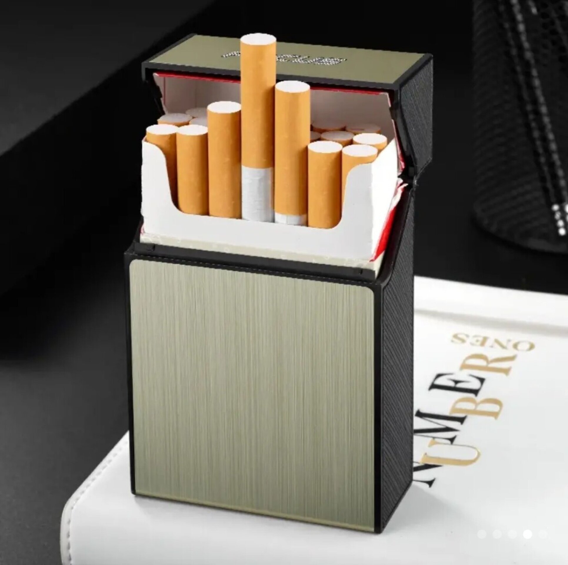 Envases Para Tabaco Y Perfumes Dorada Focus - 1