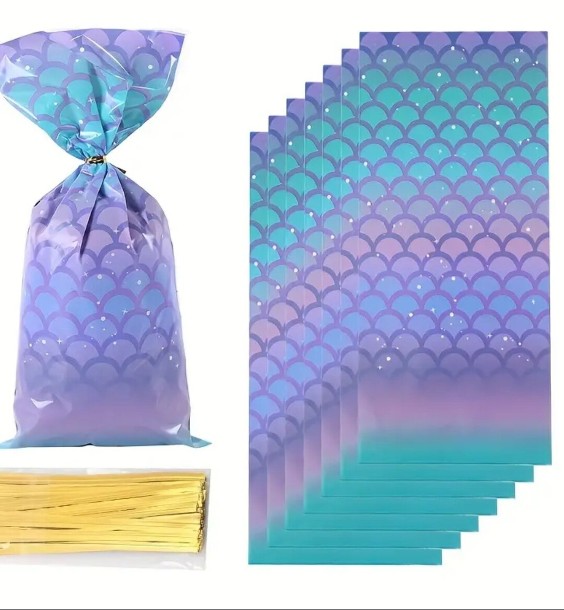 Bolsa Redonda Escamas 125x27 - 4