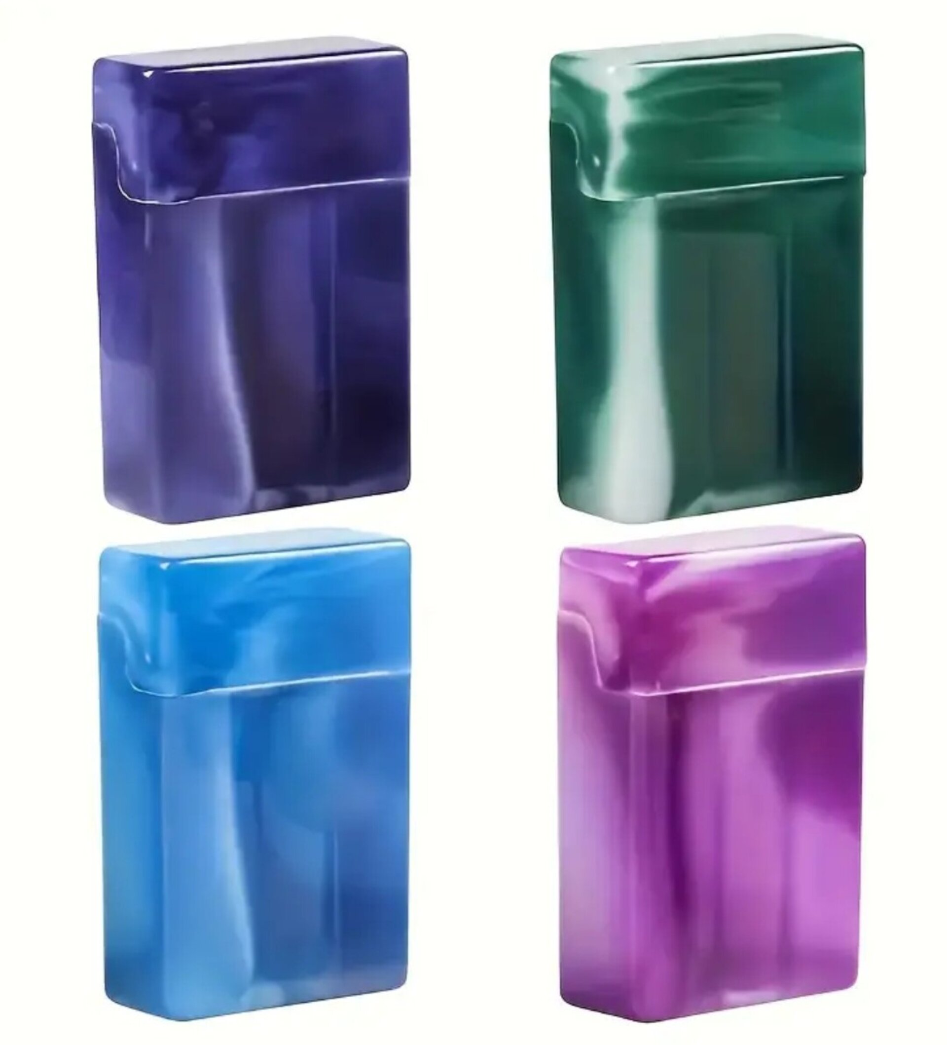 Envases Para Tabaco Y Perfumes Verde - 7