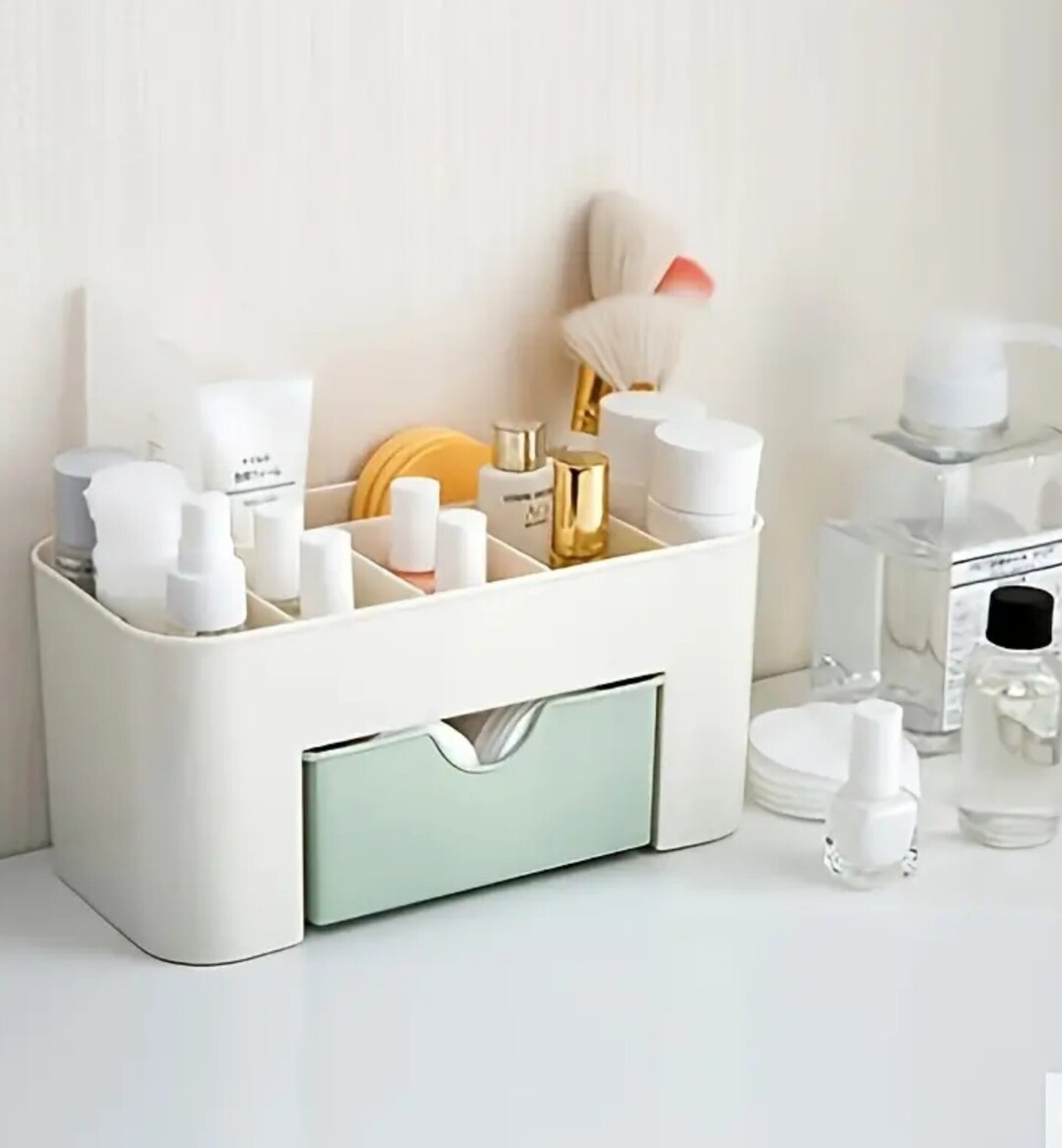 Organizador Con Cajón Verde - 4