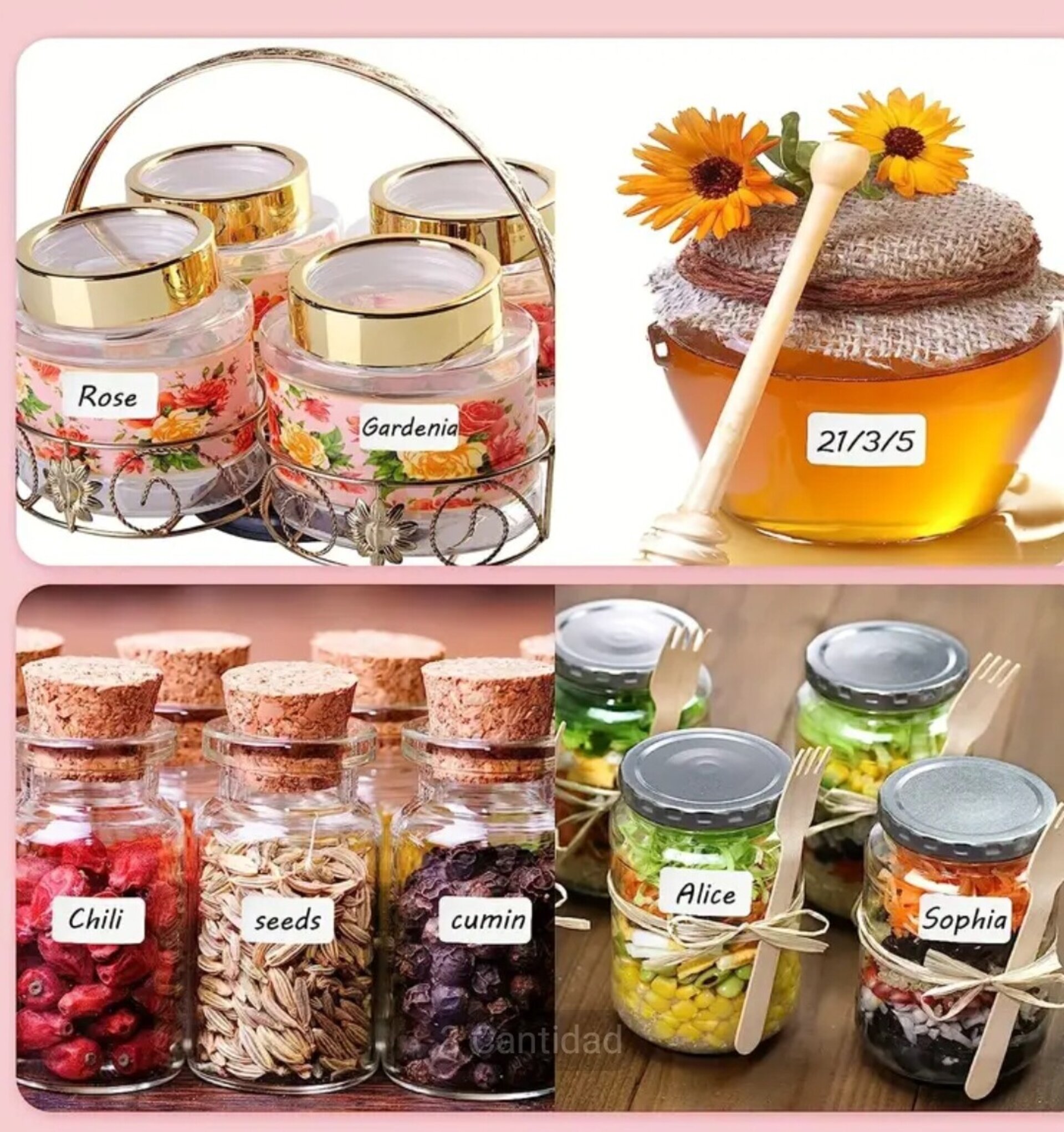 Pegatinas Premium 100 Unidades 2x1cmm - 3